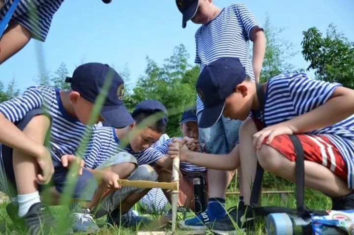 孩子们户外活动